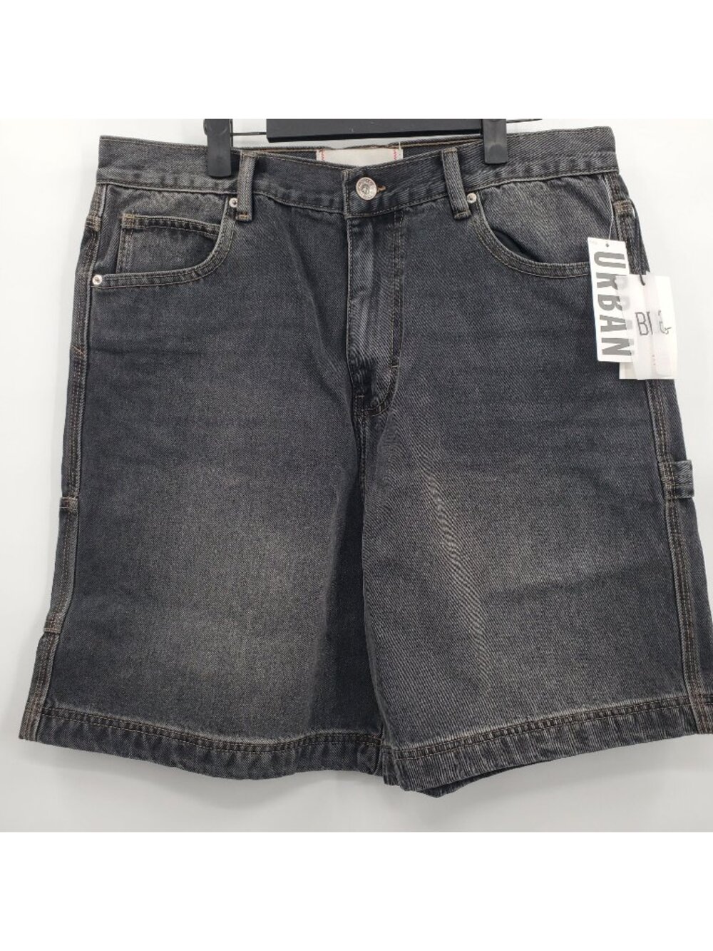 Urban Outfitters BDG Entry Carpenter Jort Jean Shorts Men Size 34 NWT 90s Y2K